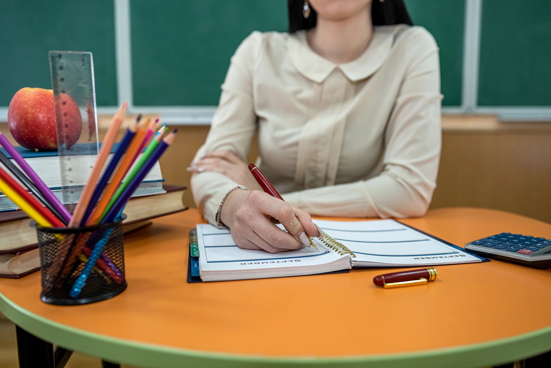 teacher classroom academic hat